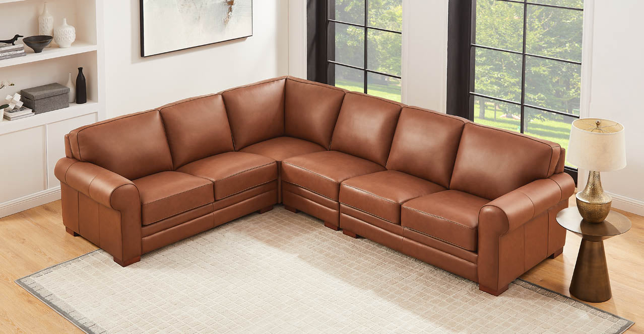 Brookfield Leather Sectional